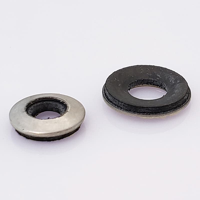 WASHERS WITH RUBBER SEAL