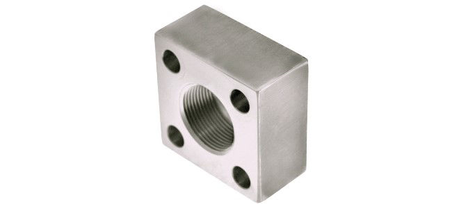3000 Series NPTF Thread Square 4-Bolt Flanges