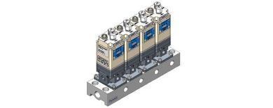 Picture for category IITV, Manifold for Electro-Pneumatic Regulator with PROFINET