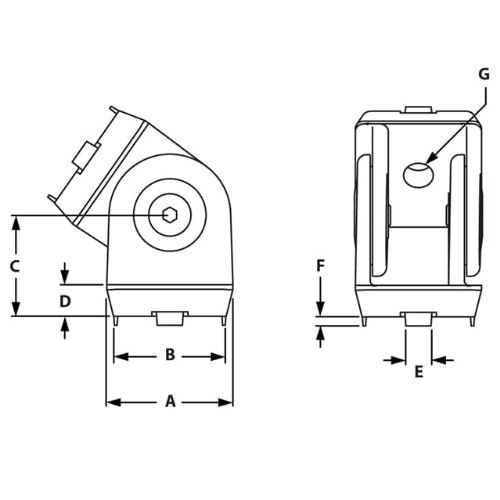 Picture of 664088 - Pivot Joint 40