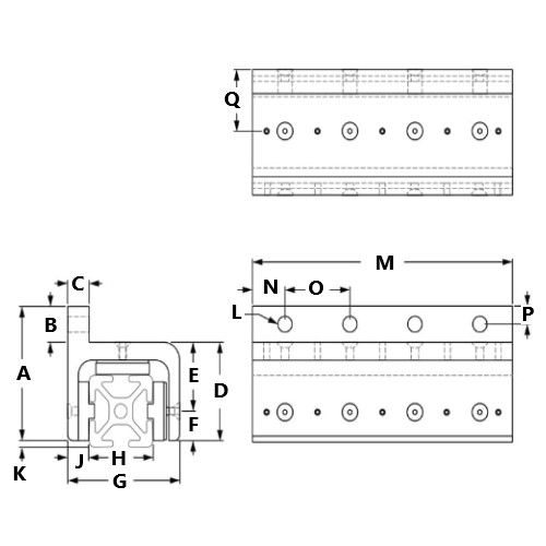 Picture of 657056 - Deluxe Single Flange Linear Bearings-Long