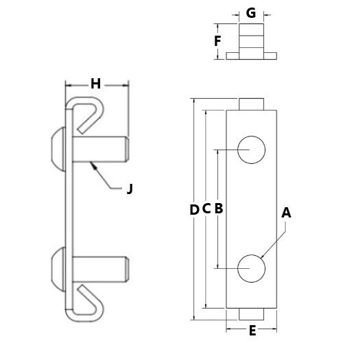 Picture of 651428 - Double End Fastener
