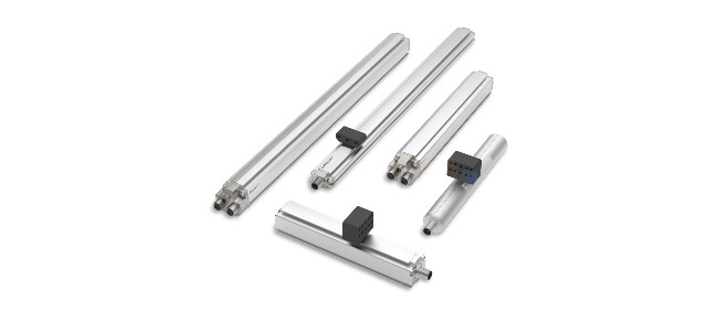 Magnetostrictive linear position sensors in the profile housing