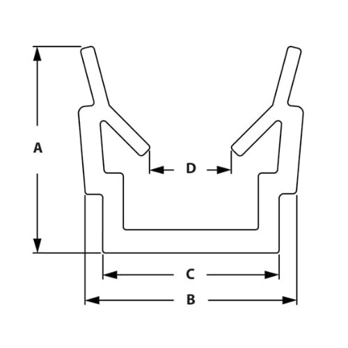 dimensions-DELUXE PLASTIC PANEL GASKET