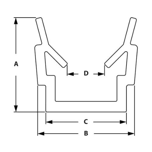 dimensions-DELUXE PLASTIC PANEL GASKET