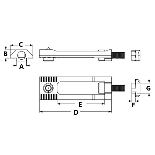 Dimensions-Milling Connector